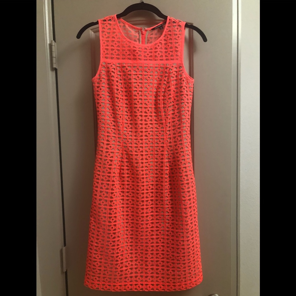 Gianni Bini coral pink dress